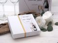 Geldgeschenk Verpackung Personalisiertes Geschenk Gold Hochzeit Herz Champagner 3