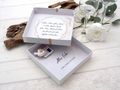 Geldgeschenk Verpackung Personalisiertes Geschenk Gold Hochzeit Herz Champagner 6