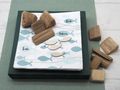 Tischdeko Set Kommunion & Konfirmation Aufsteller Fisch, Servietten, Vasen, Streudeko & Schriftzug – ZauberDeko 2