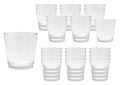 24x Kerzenhalter Kerzenglas Votivglas Transparent Teelichtglas Kommunion Konfirmation Tischdeko Deko Gastronomie 3