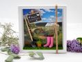 Geldgeschenk Verpackung MIT NAME Garten zur Geburtstag Muttertag Hochzeit Jubiläum Rente  2