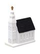 Tortendeko Tortenaufsatz Kirche Hochzeit Kommunion Konfirmation Taufe Basteln 6 x 2,5 x 8 cm 1