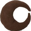 Kissen Mond Dunkelbraun Kinderzimmer Zierkissen Deko 37cm Lang 7