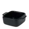 Ofenschale Keramik 6,5x6,5x3cm Schwarz Küche Deko Back- und Serviergeschirr 1