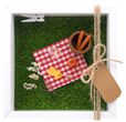 Geldgeschenk Verpackung Picknick Picknickkorb Einladung Geburtstag Gutschein 1