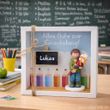 Geschenkschachtel zum Schulanfang Junge Geldgeschenk Einschulung personalisiert mit Namen 2