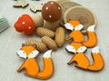 Kindergeburtstage & Motto-Partys - Fuchs & Wald-Design Glas-Windlichter, Streudeko, Servietten, Tischband 4