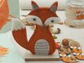  Tischdeko Set Kindergeburtstag Fuchs Waldtiere – Aufsteller Fuchs, Servietten, Tischband, Windlichter, Streudeko 2