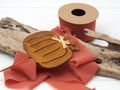 Band Kreppstoff Basteln Rot 4cm Breit 5m Lang Herbst 9