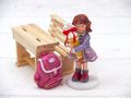 Einschulung Tischdeko Mädchen Schultüte Bunt Tafel Schulbank 5 Teilig PERSONALISIERT 9