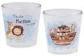 Windlicht Banderole Arche Noah Taufe Geburtstag Tischdeko PERSONALISIERT 7,5cm H 1