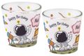 Windlicht Banderole Astronaut Planet Sterne Geburtstag Kinder Party Votivglas Junge Tischdeko PERSONALISIERT 7,5cm Hoch 2