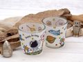 Windlicht Banderole Astronaut Planet Sterne Geburtstag Kinder Party Votivglas Junge Tischdeko PERSONALISIERT 7,5cm Hoch 4