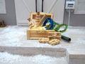 Wichtel Zubehör Truhe Weihnachten Geschenk Brief Lametta Geschenkpapier  11