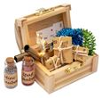 Wichtel Zubehör Truhe Weihnachten Geschenk Brief Lametta Geschenkpapier  9