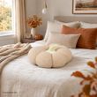 Herbst Deko Kissen Kürbis -Zierkissen für Sofa, Couch, Bett oder als Erntedankfest Geschenk 3