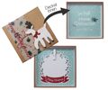 Geldgeschenk Weihnachten Verpackung Geschenk Personalisiert Natur Rentier Schleife Kranz Gutschein 2
