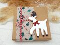 Geldgeschenk Verpackung Weihnachten Hirsch Natur Weihnachtsgeschenk Gutschein 3