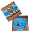 Geldgeschenk Oktoberfest Blau Verpackung Geschenk Natur Gutschein 1