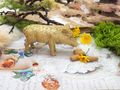 Natur Deko  Miniatur Zapfen Rattanfrucht Deko Herbst Weihnachten Wichtel Basteln 150g 4