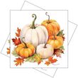Servietten Orange Kürbis Herbst Pumpkin Tischdeko Deko 33 x 33 cm 20er Pack 1