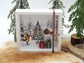 Geldgeschenk Verpackung Weihnachten Nikolaus oder als Gutschein für Winterurlaub im Adventskalender oder Tannenbaum Kauf 2