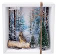 Geldgeschenk Verpackung Weihnachten Eule Wald Geschenk Gutschein 1