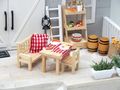 Wichtel Frühstück Wichteltür Wichtel Zubehör Miniaturen Telleer Essen Küche 5