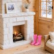 Wichtel Zubehör Miniatur Stiefel Pink Puppenhaus Basteln DIY Miniaturwelt Wichteldame 4