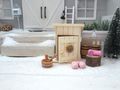 Wichteline Sauna Pink Miniatur Wellness Puppenhaus Basteln Geschenk Wichtel Deko 5