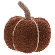 Kürbis Stoff Jute Braun Groß 15cm Herbst Tischdeko 4