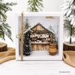 Geldgeschenk WeihnachtenVerpackung Geschenkidee Gutschein für Besuch auf dem Weihnachtsmark Glühwein 5
