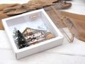 LED Lichterkette Geschenkbox Verpackung Geldgeschenk Weihnachtsmarkt Gutschein für Tannenbaum  6