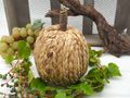 Natürlicher Herbst Deko-Kürbis aus Seegras - langlebig und umweltfreundlich 4