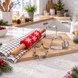 Backset 4-teilig mit Teigrolle & 3 Ausstechformen – Backzubehör Set für Kinder 3