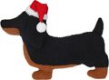 Dackel Hund Kissen Schwarz Weihnachten  3