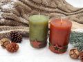Adventskerzen für Adventskranz & Adventsgestecke oder als Deko für den Esstisch & die Fensterbank - handgefertigt 4