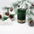 Adventskerzen Grün Adventskranz, Deko, Tischdeko & Adventsgesteck 4 Stück 4