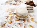 Bunt Champagner Christbaumschmuck Macaron Verschiedene Farben Weihnachten 5cm Ø 4