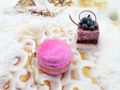 Bunt Pink Christbaumschmuck Macaron Verschiedene Farben Weihnachten 5cm Ø 6