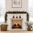 Weihnachten Deko Holz Braun Anhänger Basteln Baumschmuck Basteln 4