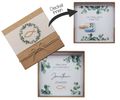 Geldgeschenk Verpackung Personalisiertes Geschenk Box Kommunion Konfirmation Kraft Fisch Eukalyptus 2