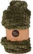 Decke Couchdecke Flanell Khaki Oliv Grün Wohndecke Tagesdecke Deko 125x150 cm 1