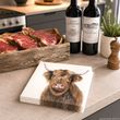 Servietten Motiv Hochland Kuh Rind – rustikale Tischdeko Steak Rindfleisch Grillen Garten Party 2