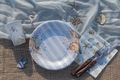 Tischdeko Kindergeburtstag Muscheln Hellblau Pappteller Pappbecher Servietten komplett SET 40-teilig 4