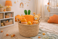 Möhre Deko Kissen - zum Dekorieren für Ostern Frühling Sommer  5