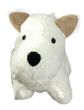 Türstopper Hund Wollweiß Türhalter Deko Polyester 13x27x17cm 3