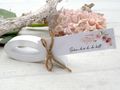 Tischdeko Rosa Boho Fisch Holz Platzkarte Serviettenring Deko Kommunion Konfirmation Firmung Taufe Mädchen 4