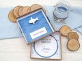 Geldgeschenk zur Kommunion mit Name personalisiert Geschenkverpackung Erstkommunion Fisch Firmung Jugendweihe 4