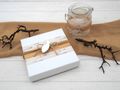 Geldgeschenk Verpackung Personalisiert Kommunion Konfirmation Weiß 